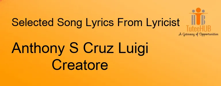 Anthony S Cruz Luigi Creatore