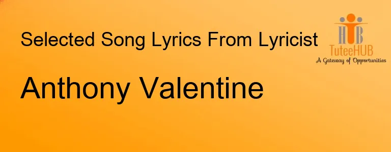 Anthony Valentine