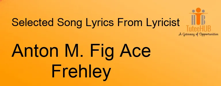 Anton M. Fig Ace Frehley