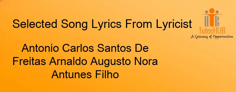 Antonio Carlos Santos De Freitas Arnaldo Augusto Nora Antunes Filho