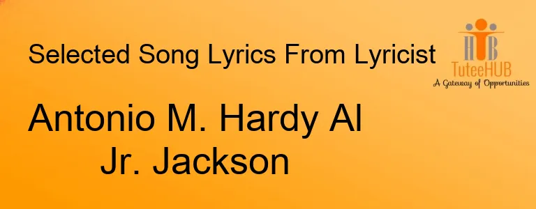 Antonio M. Hardy Al Jr. Jackson