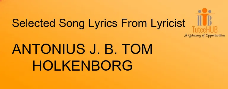 ANTONIUS J. B. TOM HOLKENBORG