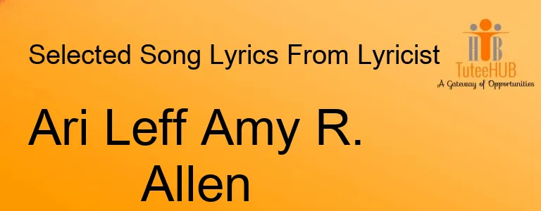 Ari Leff Amy R. Allen