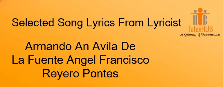 Armando An Avila De La Fuente Angel Francisco Reyero Pontes