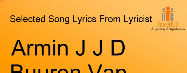 ARMIN J J D BUUREN VAN