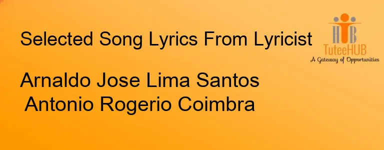 Arnaldo Jose Lima Santos Antonio Rogerio Coimbra