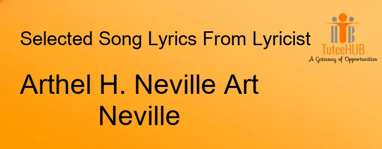 Arthel H. Neville Art Neville