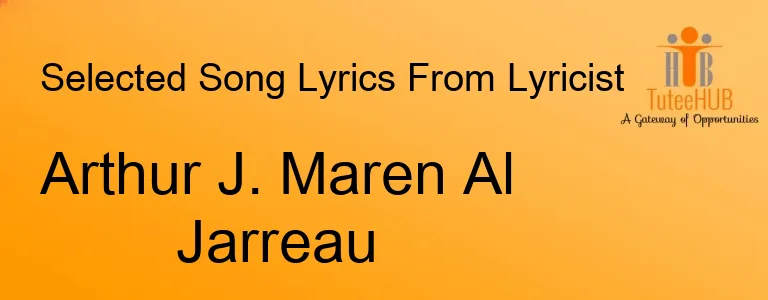 Arthur J. Maren Al Jarreau