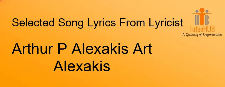 Arthur P Alexakis Art Alexakis