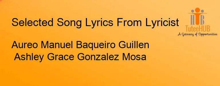 Aureo Manuel Baqueiro Guillen Ashley Grace Gonzalez Mosa