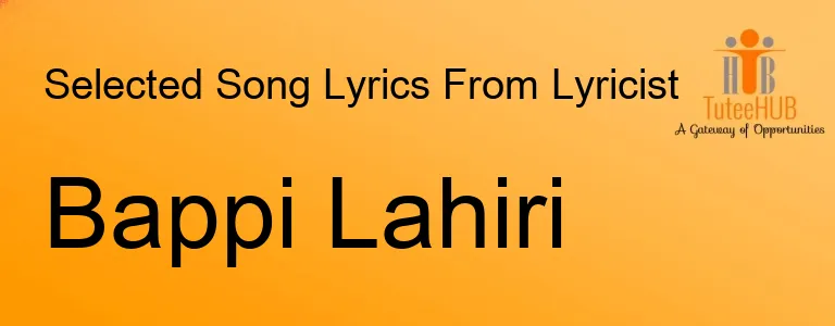 BAPPI LAHIRI