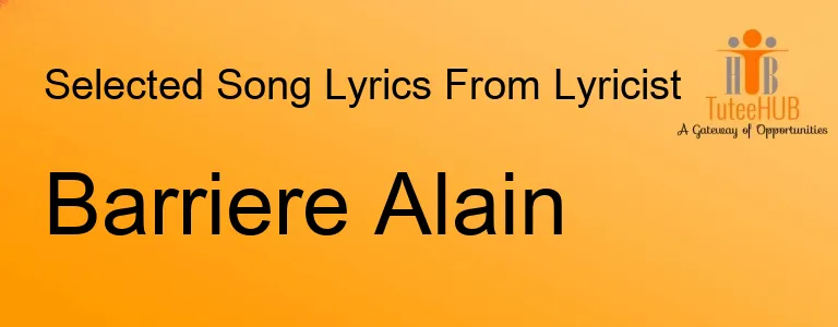 Barriere Alain