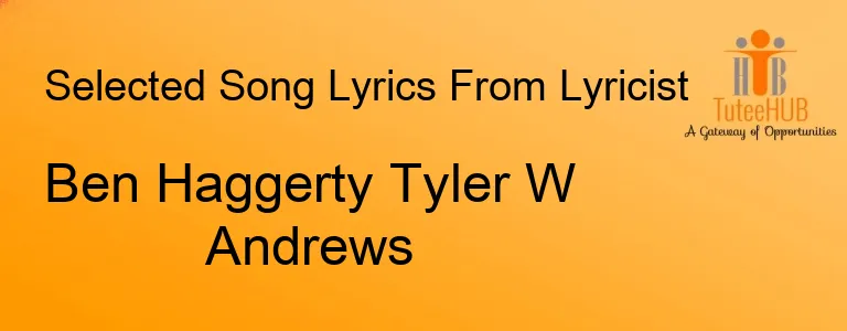 Ben Haggerty Tyler W Andrews