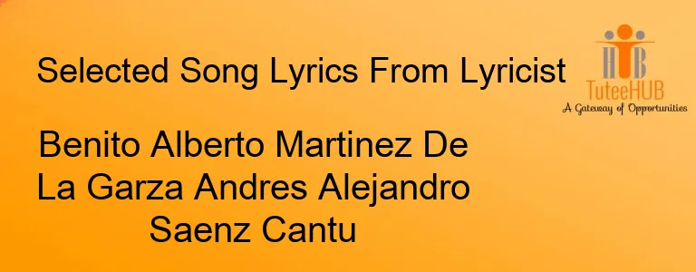 Benito Alberto Martinez De La Garza Andres Alejandro Saenz Cantu