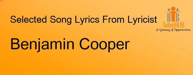 Benjamin Cooper