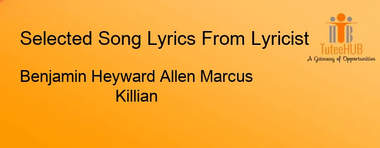 Benjamin Heyward Allen Marcus Killian