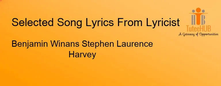 Benjamin Winans Stephen Laurence Harvey