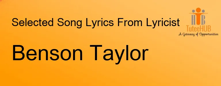 Benson Taylor