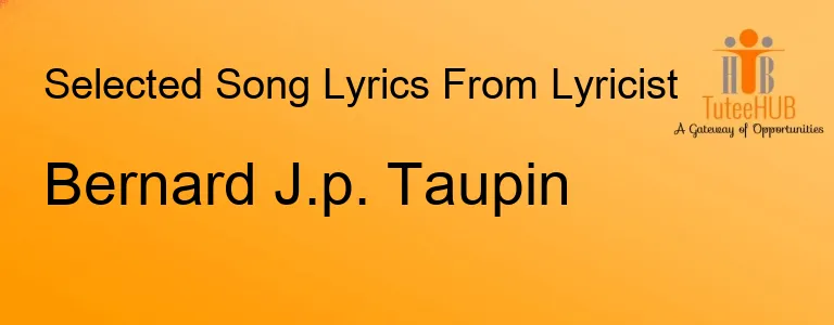 Bernard J. P. Taupin