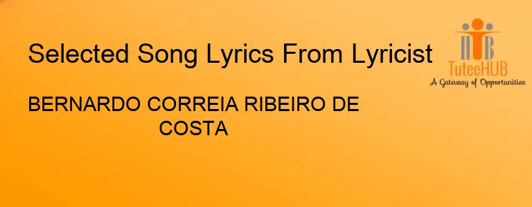 Bernardo Correia Ribeiro De Costa