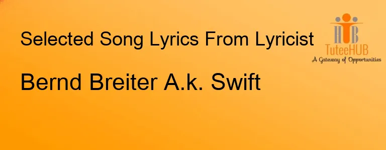 Bernd Breiter A.k. Swift