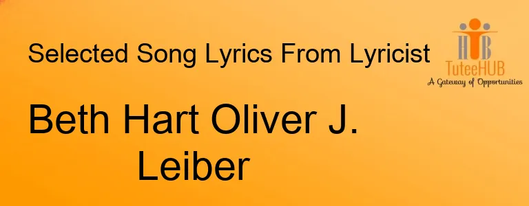 Beth Hart Oliver J. Leiber