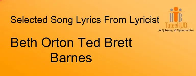 Beth Orton Ted Brett Barnes