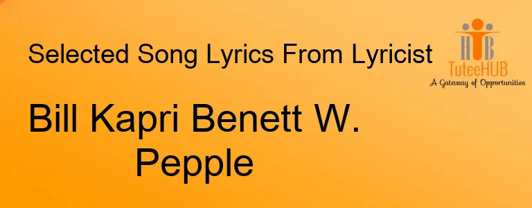 Bill Kapri Benett W. Pepple