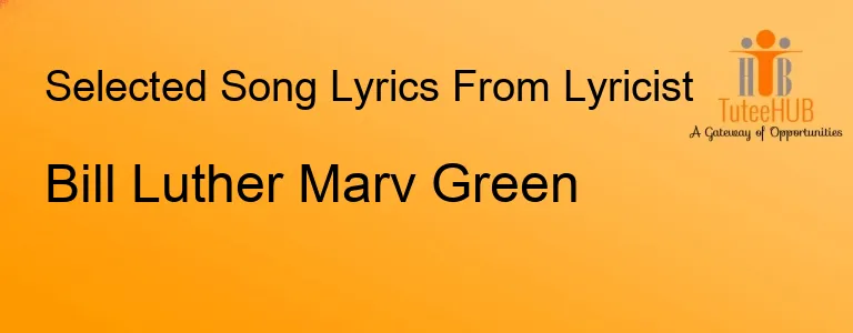Bill Luther Marv Green