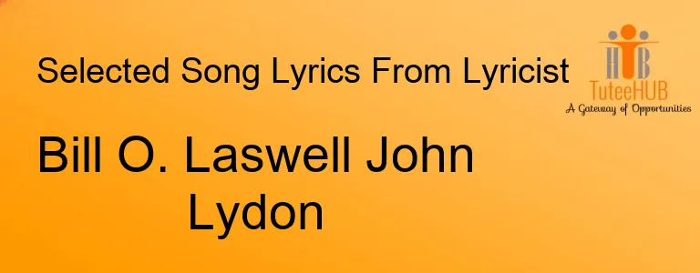 Bill O. Laswell John Lydon