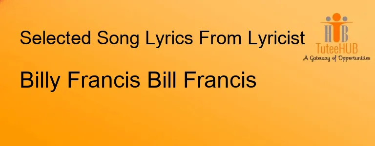 Billy Francis Bill Francis