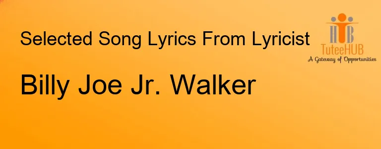 Billy Joe Jr. Walker