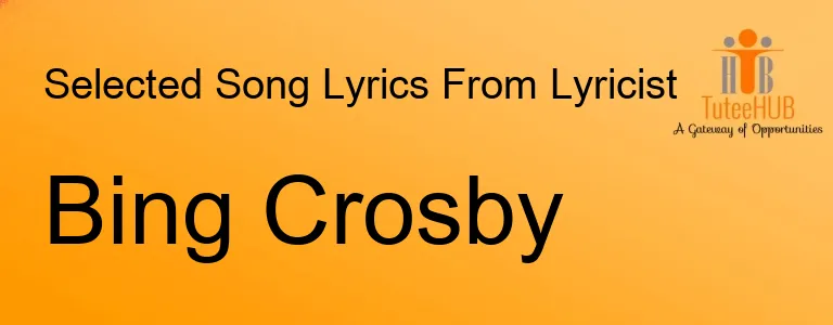 BING CROSBY