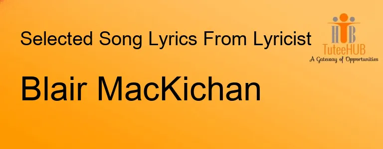 Blair MacKichan