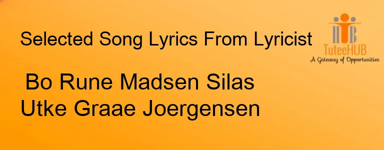 Bo Rune Madsen Silas Utke Graae Joergensen