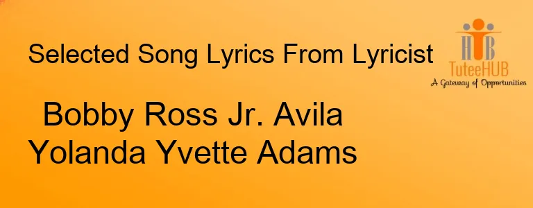 Bobby Ross Jr. Avila Yolanda Yvette Adams