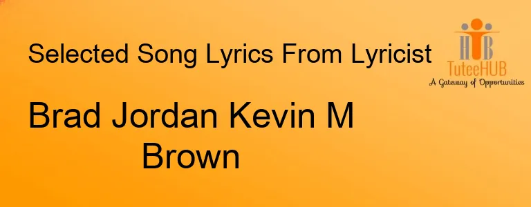 Brad Jordan Kevin M Brown