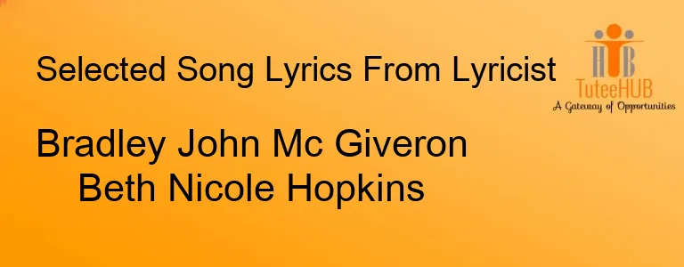 Bradley John Mc Giveron Beth Nicole Hopkins