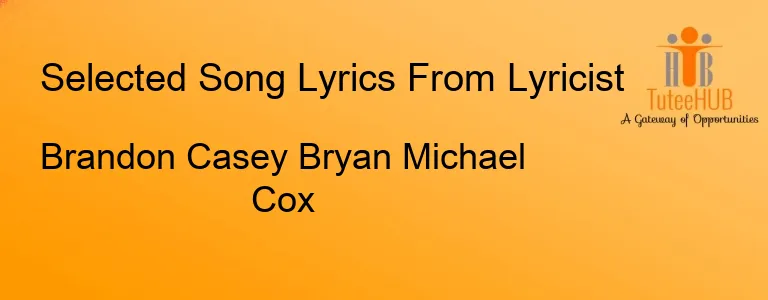 Brandon Casey Bryan Michael Cox