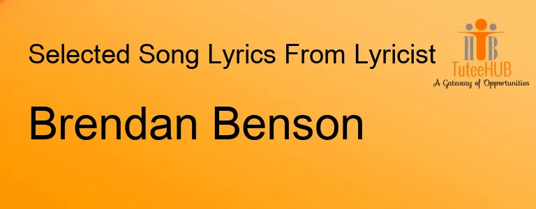 Brendan Benson
