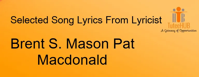 Brent S. Mason Pat Macdonald