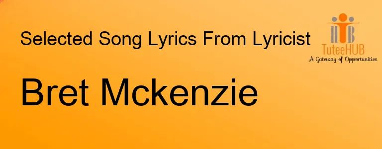 BRET MCKENZIE