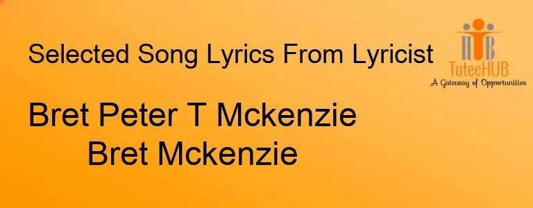 Bret Peter T Mckenzie Bret Mckenzie
