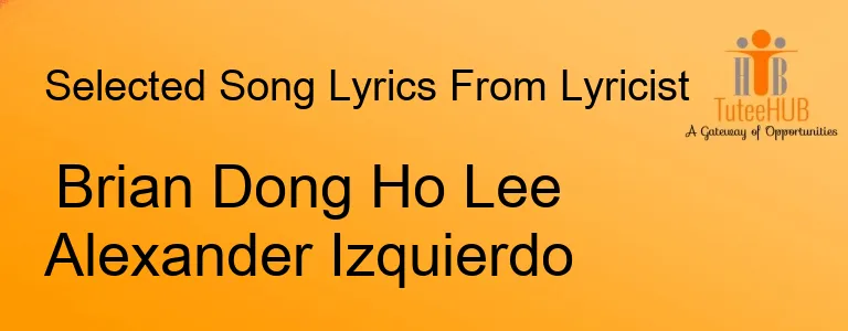 Brian Dong Ho Lee Alexander Izquierdo