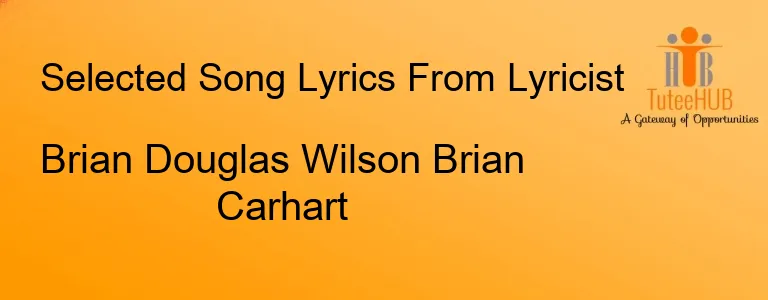 Brian Douglas Wilson Brian Carhart