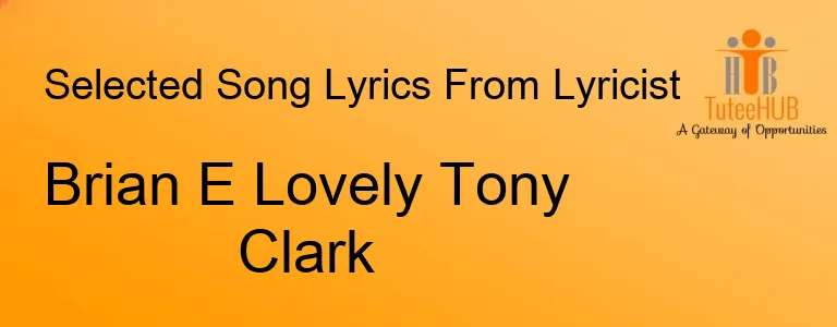 Brian E Lovely Tony Clark