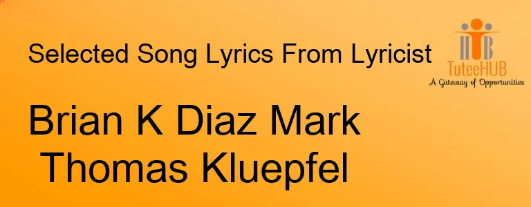 Brian K Diaz Mark Thomas Kluepfel