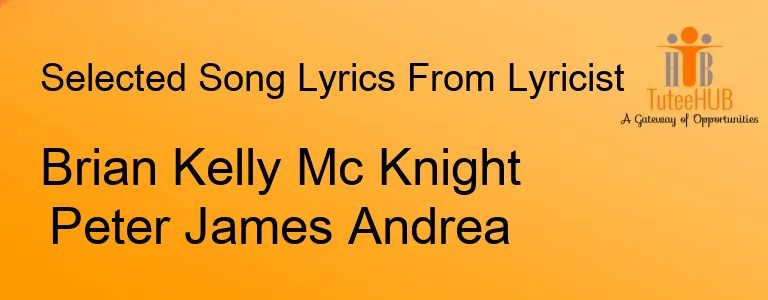 Brian Kelly Mc Knight Peter James Andrea