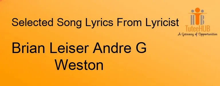 Brian Leiser Andre G Weston