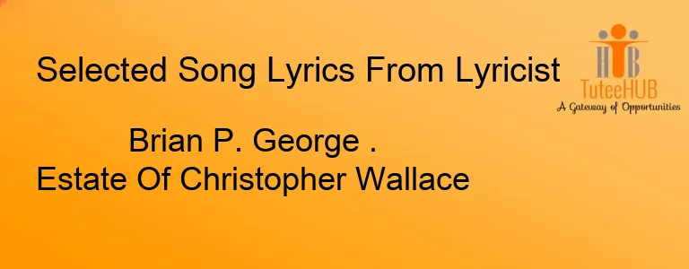 Brian P. George . Estate Of Christopher Wallace